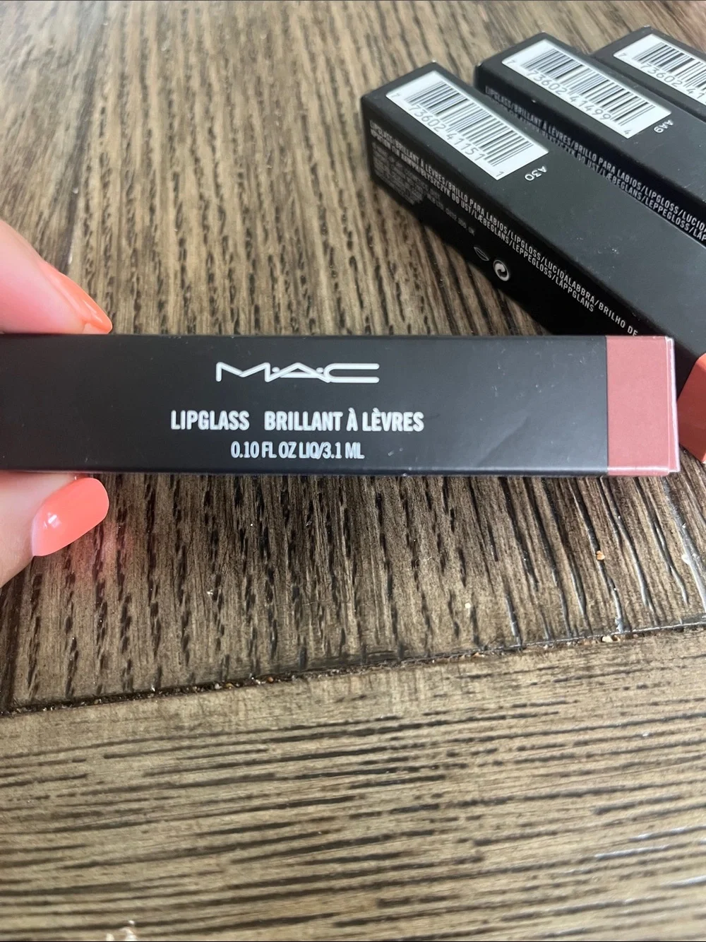 Mac Lipglass Shade 336 Bittersweet Me - Warm Brown Mauve